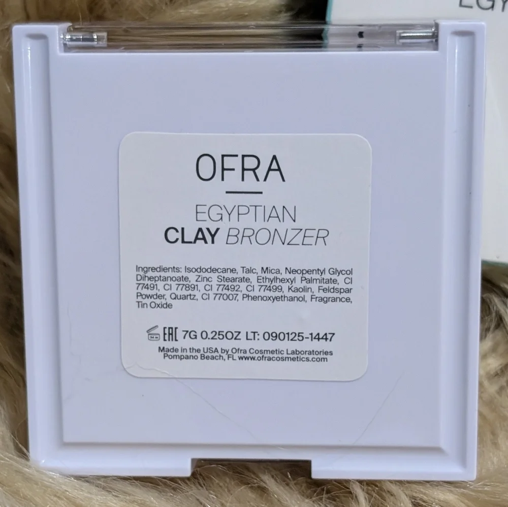New In Box OFRA 3D Pyramid Egyptian Clay Bronzer Full Size